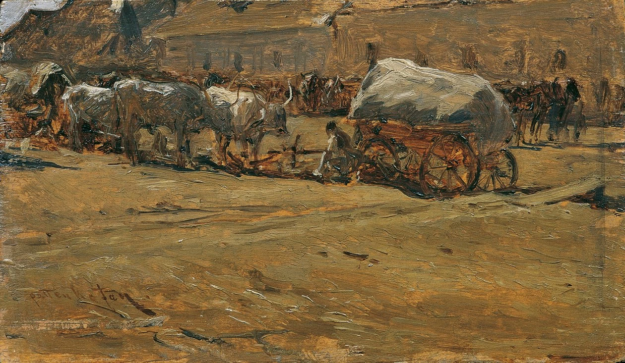 Squadra ungherese di buoi - Österreichische Galerie Belvedere, Vienna